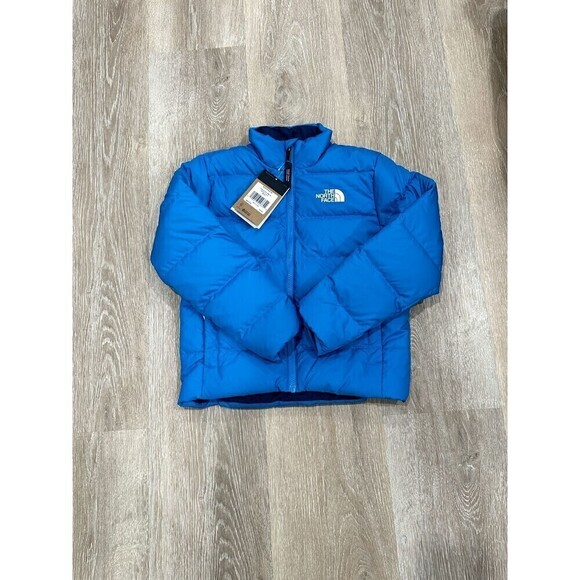 THE NORTH FACE Reversible North Down Jacket, Acoustic Blue, Boys Medium 10, NWT
